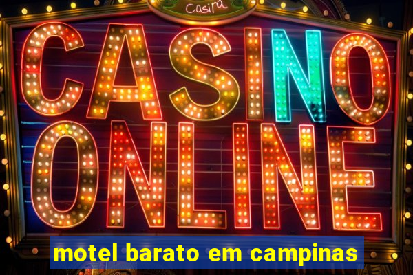 motel barato em campinas