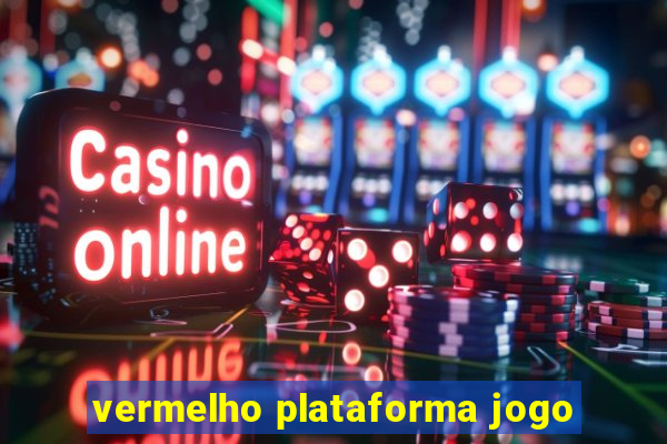 vermelho plataforma jogo