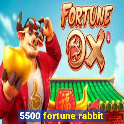 5500 fortune rabbit