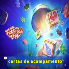 cartas de acampamento