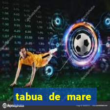 tabua de mare conde pb