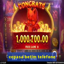 copasa betim telefone