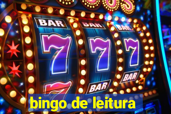 bingo de leitura